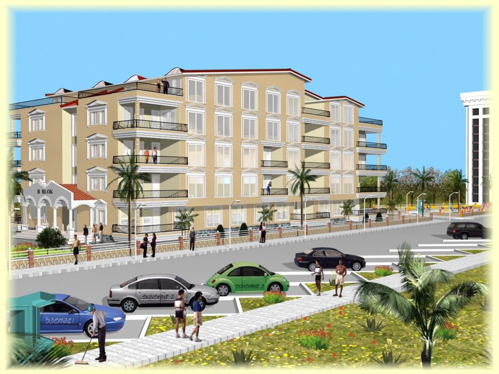 SUN SHINE APARTMANLARI Tasarım Fotoğrafı