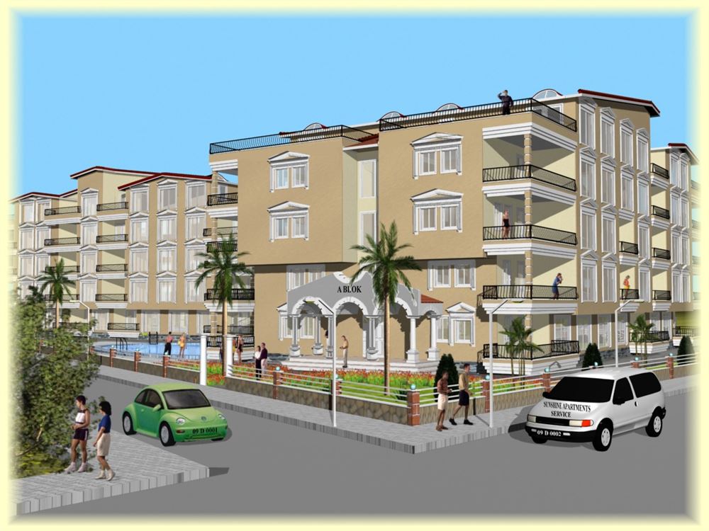 SUN SHINE APARTMANLARI Tasarım Fotoğrafı