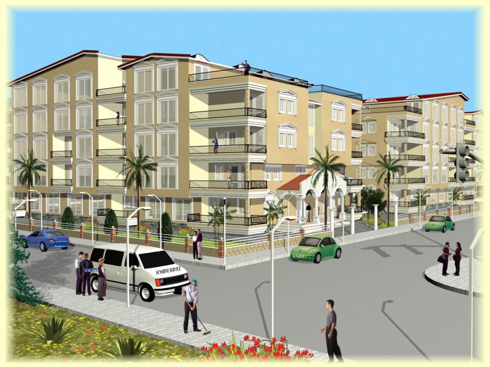 SUN SHINE APARTMANLARI Tasarım Fotoğrafı